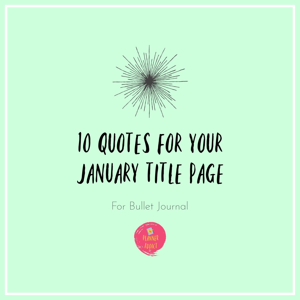 10 quotes for your january title page copy