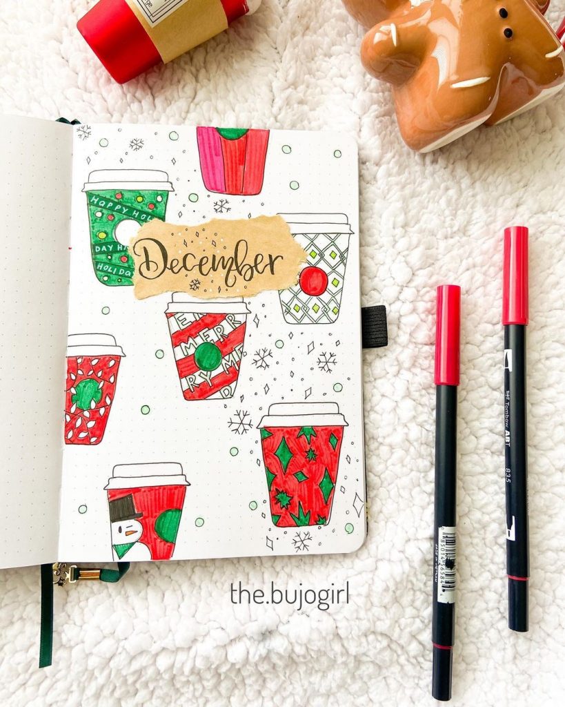 December Bullet Journal Ideas