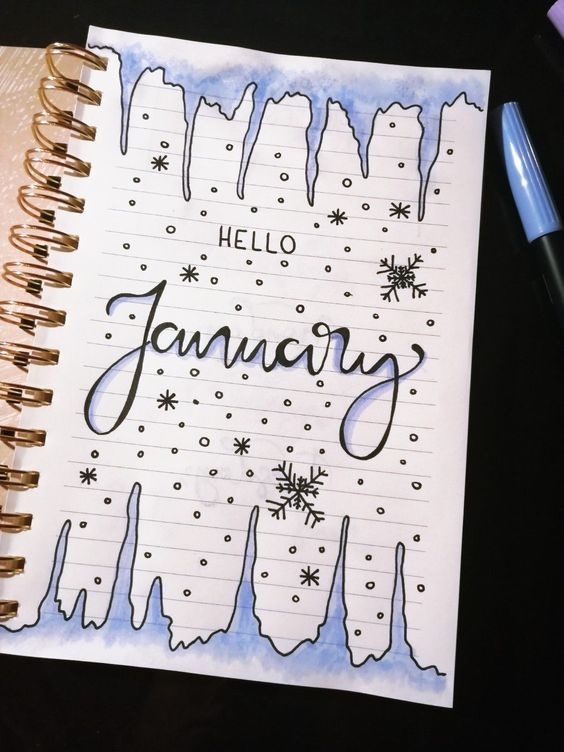 Top 10 January Quotes for Your January Title Page - Bullet Journal ...