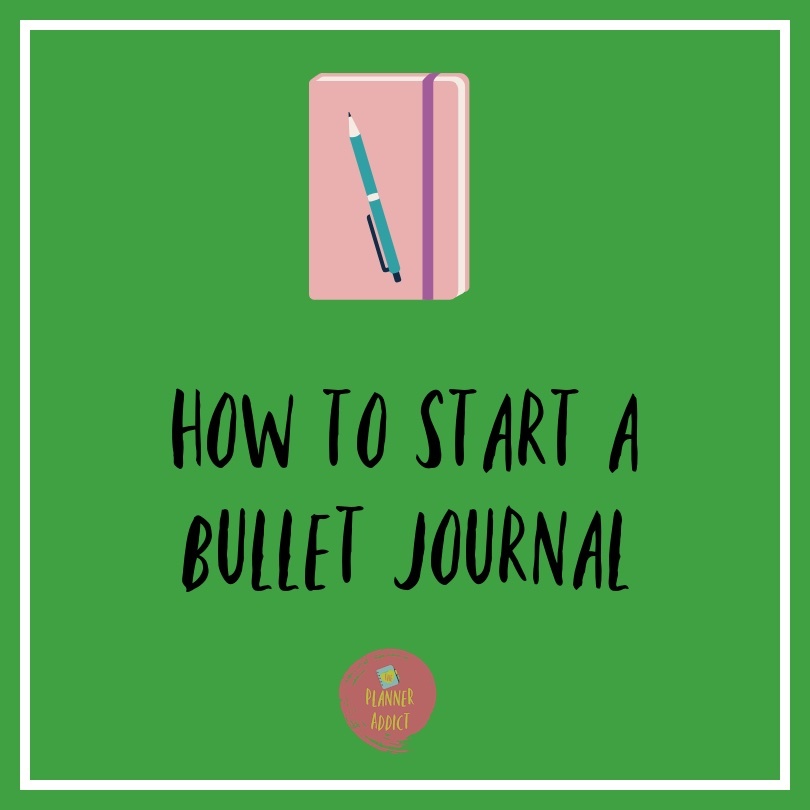 How to start a Bullet Journal V3 copy