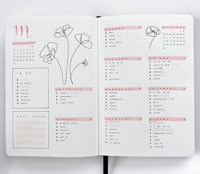  25-most-amazing-and-easy-weekly-log-spreads-for-your-bullet-journal