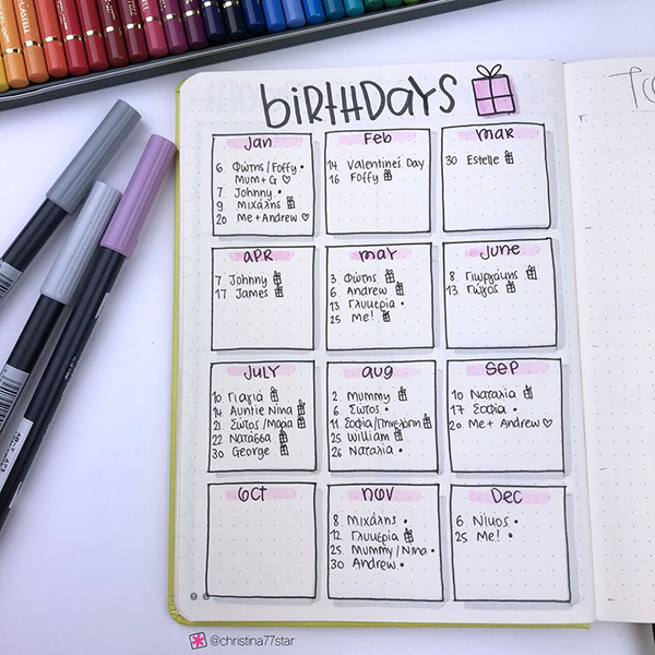 Bullet Journal Collections 101: The What, Why, How & 550+ Bujo Collection  Ideas!