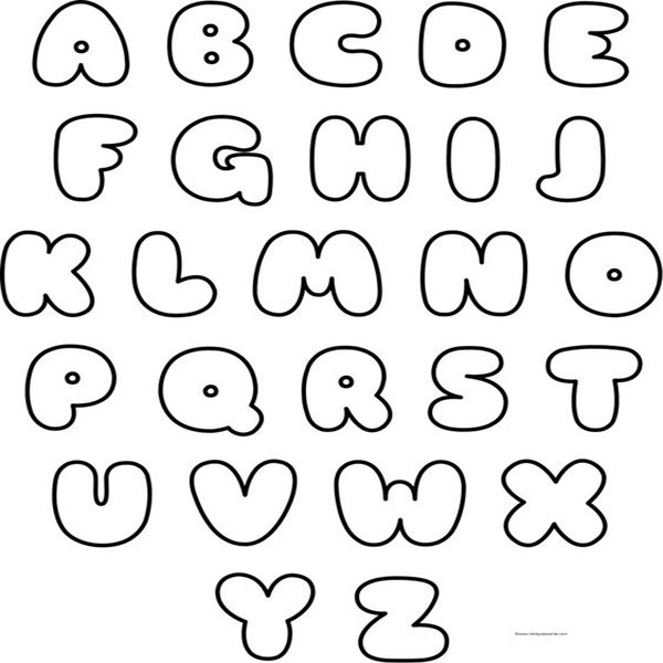 bubble font 