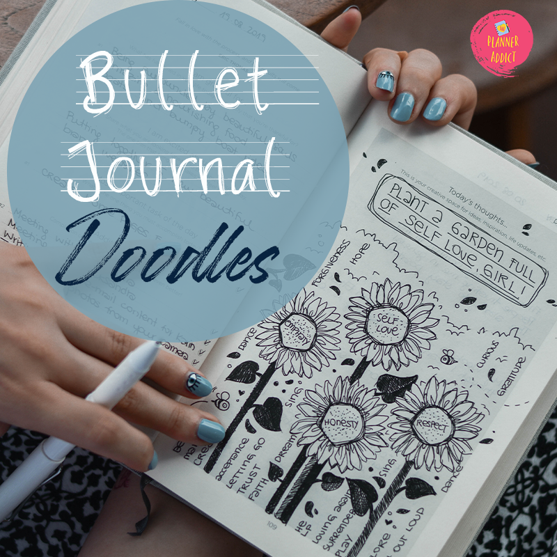 Bullet Journal Doodles- Ultimate list with over 50 doodles 