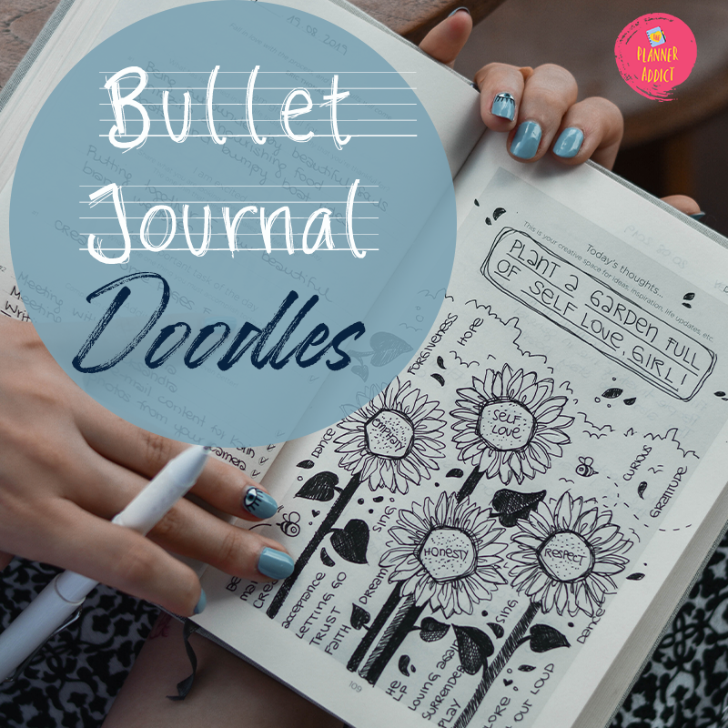 Ultimate List of Bullet Journal Doodles - 50 FREE Step-by-step Instructions