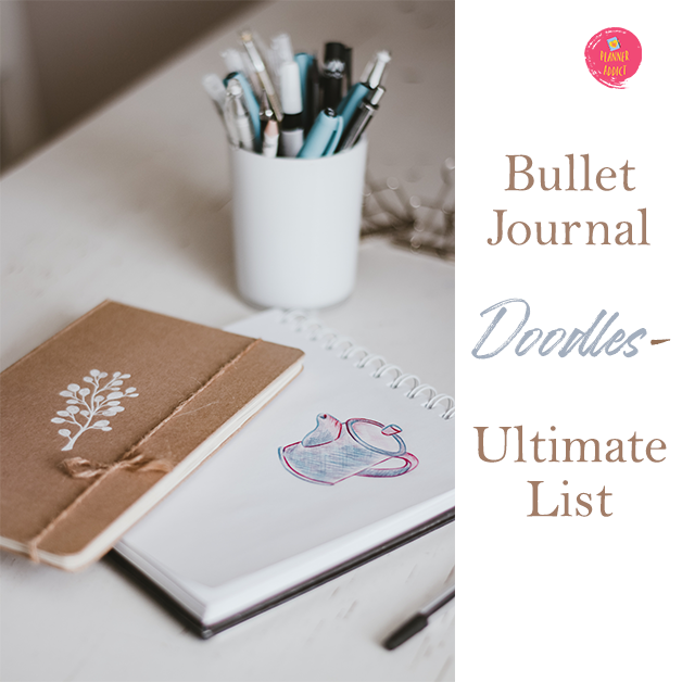 Ultimate List of Bullet Journal Doodles - 50 FREE Step-by-step