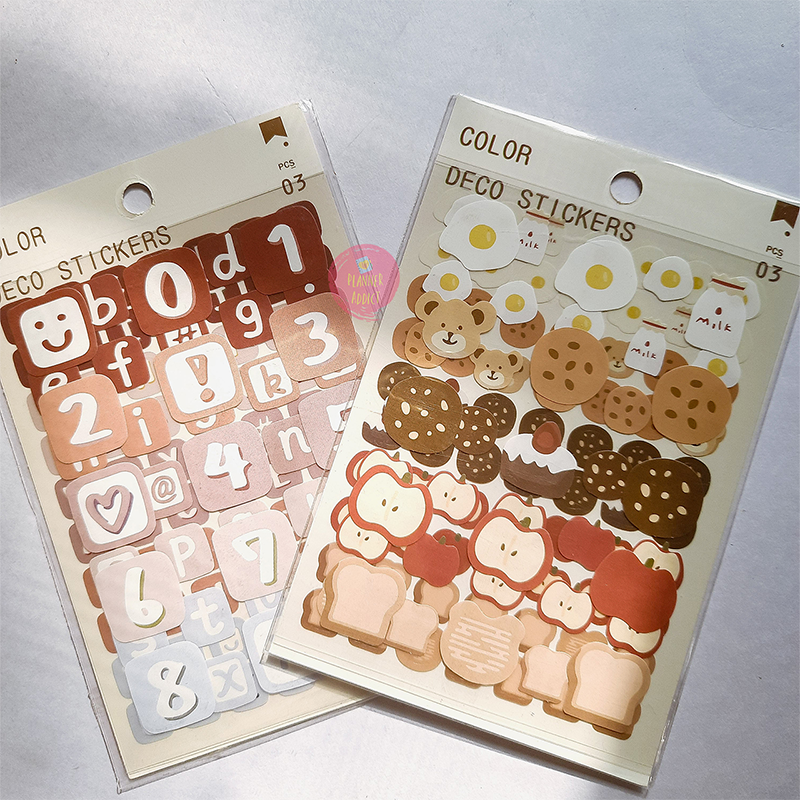 Frank Kantine Waakzaamheid Korean Stickers-Cute PET Transparent Stickers - The Planner Addict
