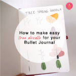 How to make easy Tree Doodle for your Bullet Journal - Tutorial for Beginners