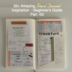Travel Journal Inspiration