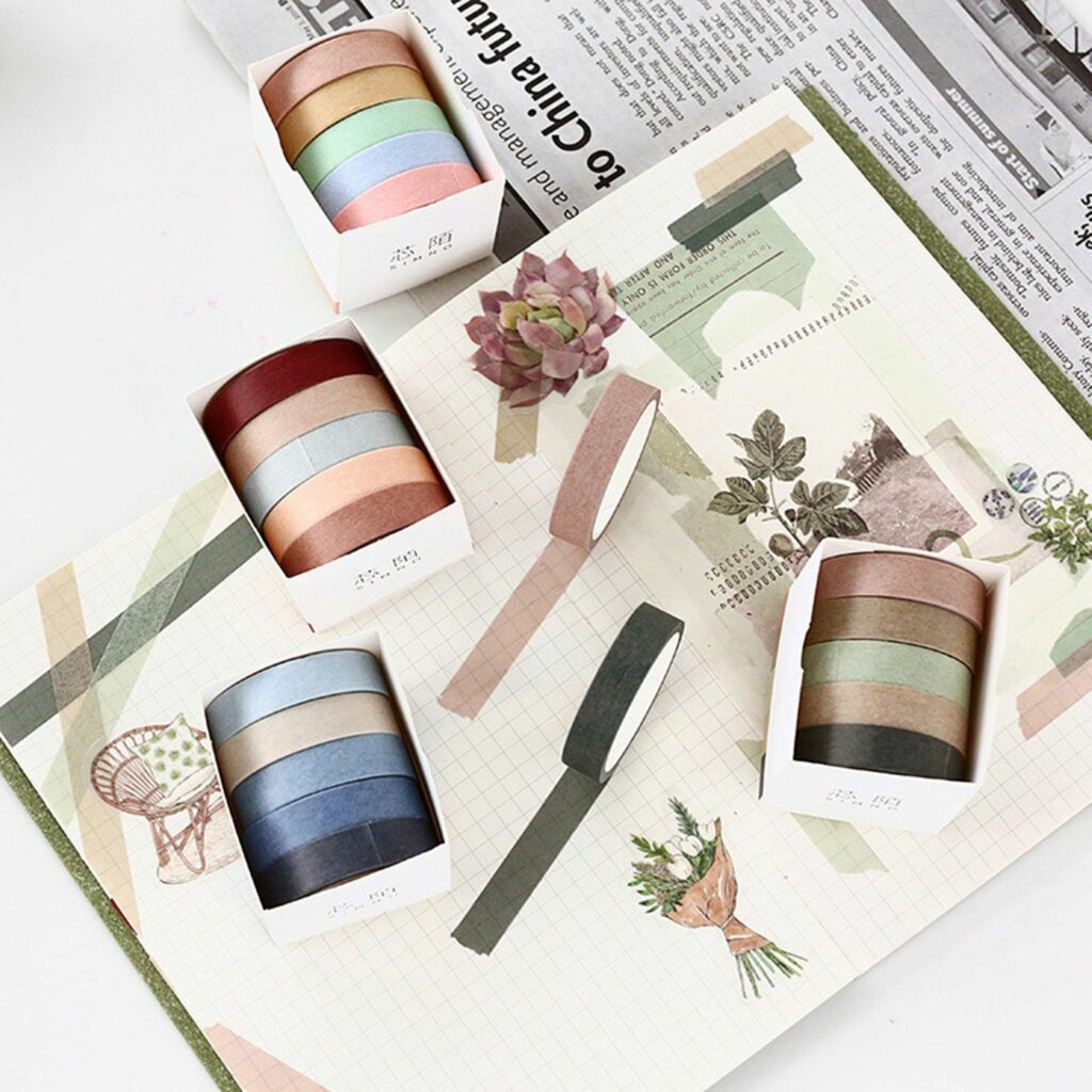 DIY Washi Tape Gallery Wall - The Crafted Life