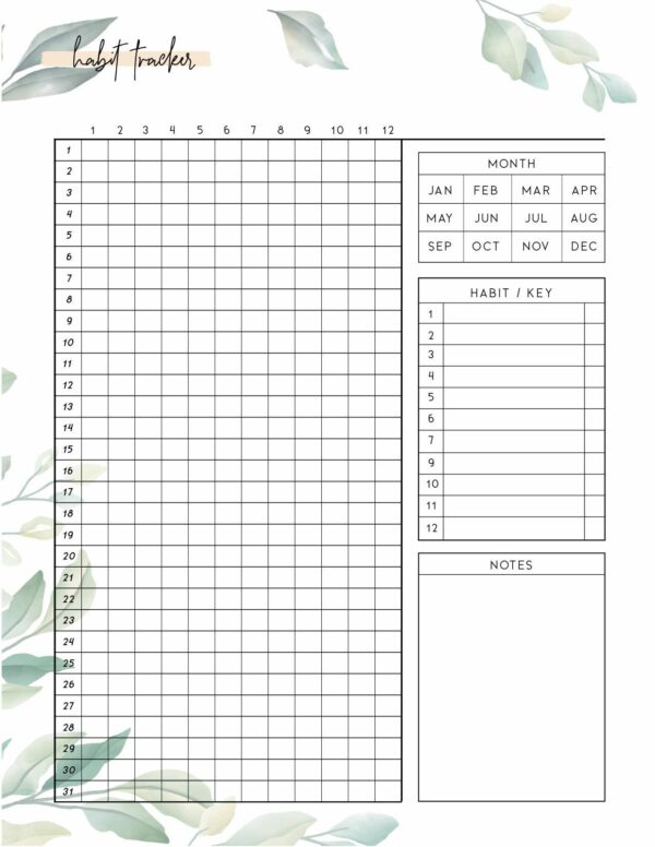 25-habit-tracker-printables-get-organized-and-stay-on-track-for-free