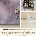 Unlocking the Power of Reflection: Understanding the difference between journaling and diary