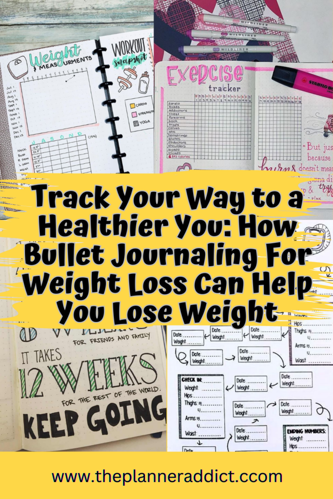 Bullet Journaling For Weight Loss 