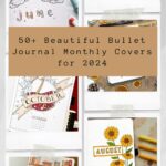 50+ Beautiful Bullet Journal Monthly Covers for 2024
