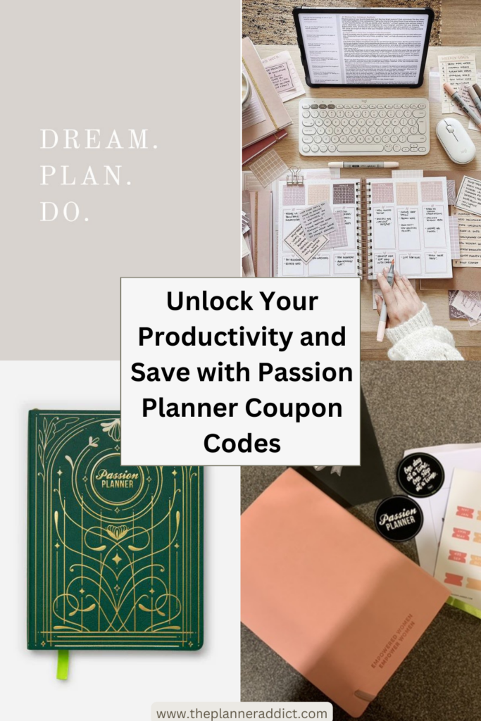 Unlock Your Productivity and Save with Passion Planner Coupon Codes
